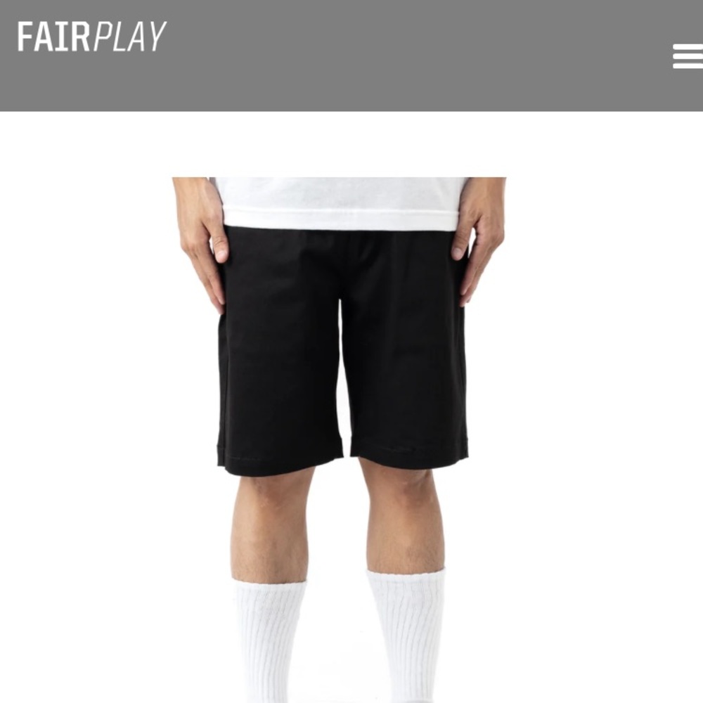 FAIRPLAY Runner Short Black
